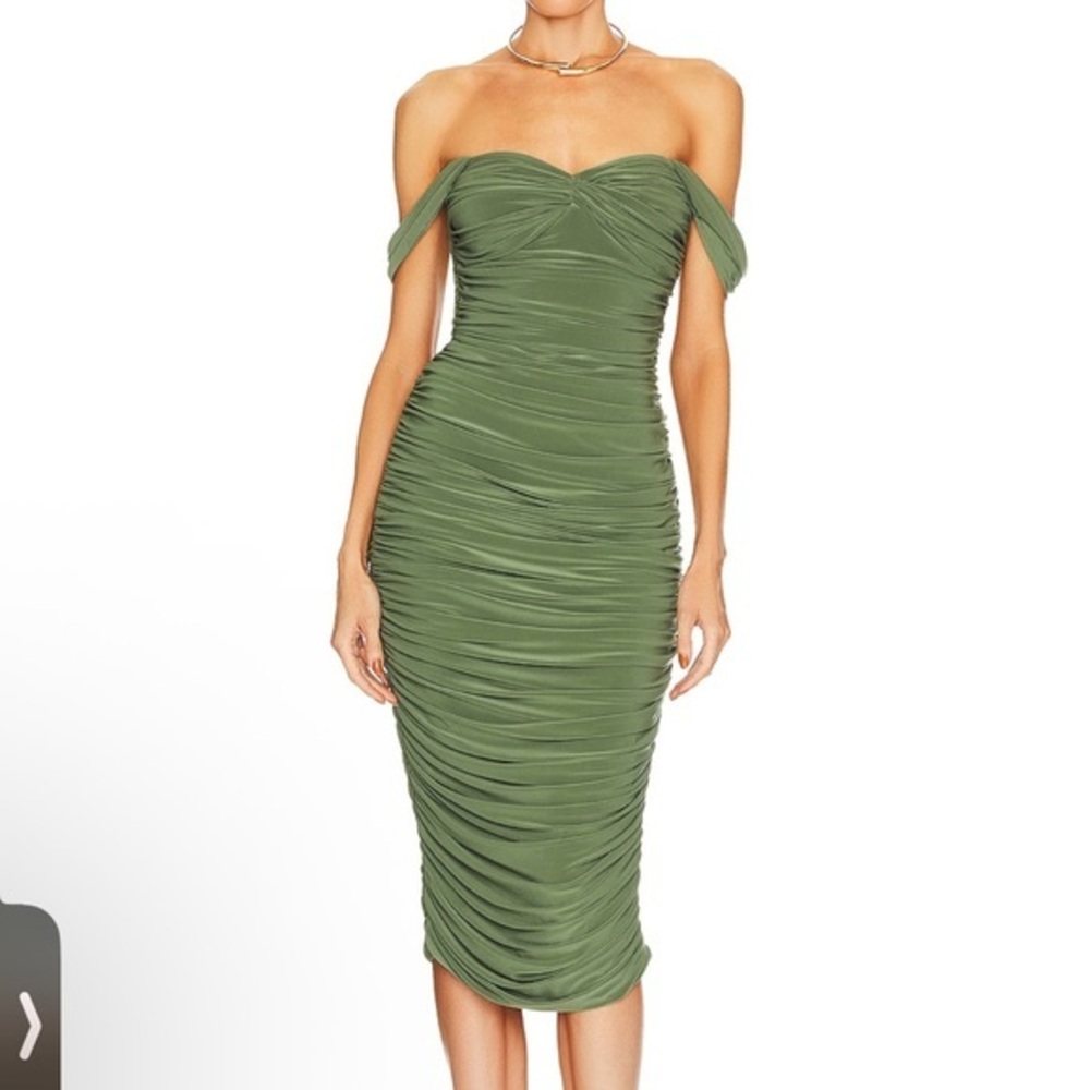 Norma Kamali Walter Midi Dress